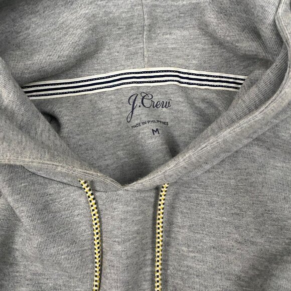 j crew gray sporty hooded sweatshirt - Picture 4 of 4